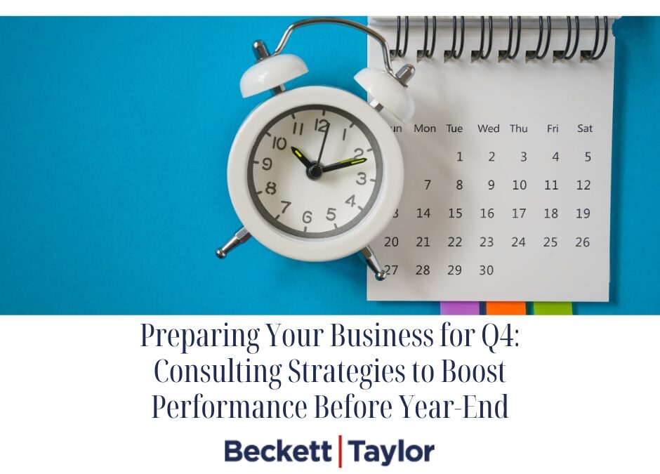 Preparing Your Business for Q4