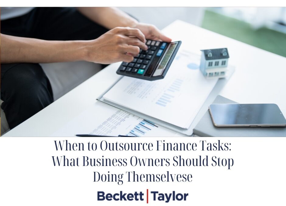 When to Outsource Finance Tasks