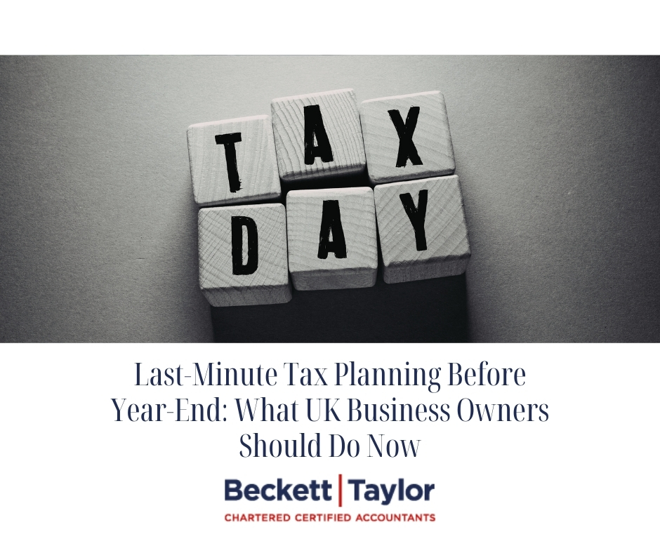 Last-Minute Tax Planning