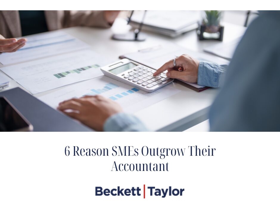 6 Reason SMEs Outgrow Their Accountant
