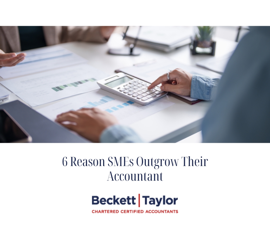 6 Reason SMEs Outgrow Their Accountant