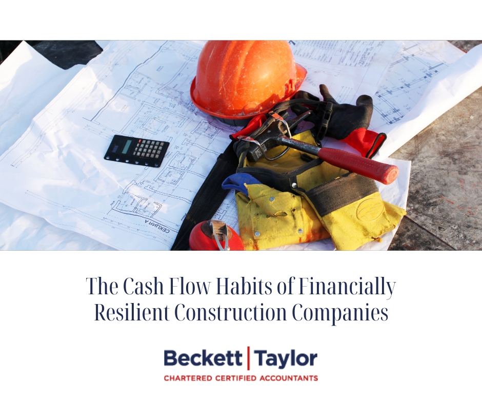 Cash Flow Habits of Financially Resilient Construction Companies