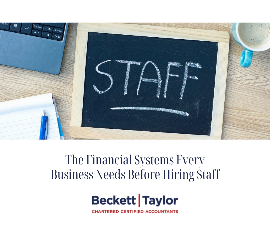 The Financial Systems Every Business Needs Before Hiring Staff