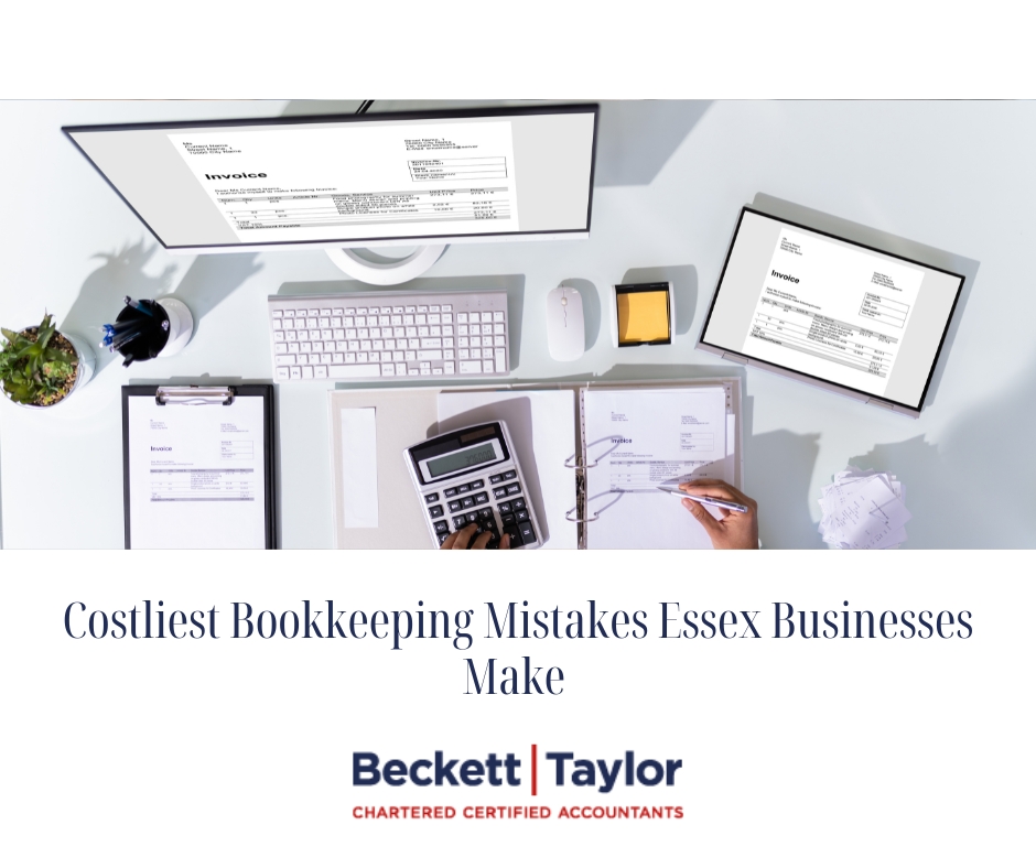 Costliest Bookkeeping Mistakes Essex Businesses Make